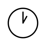 One O’clock SVG Icon